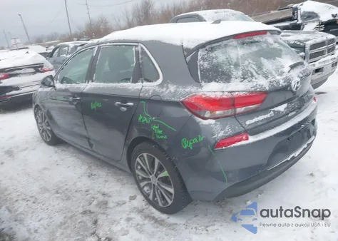 2018 Hyundai Elantra Gt z USA, uszkodzony, nr VIN KMHH35LE9JU037620